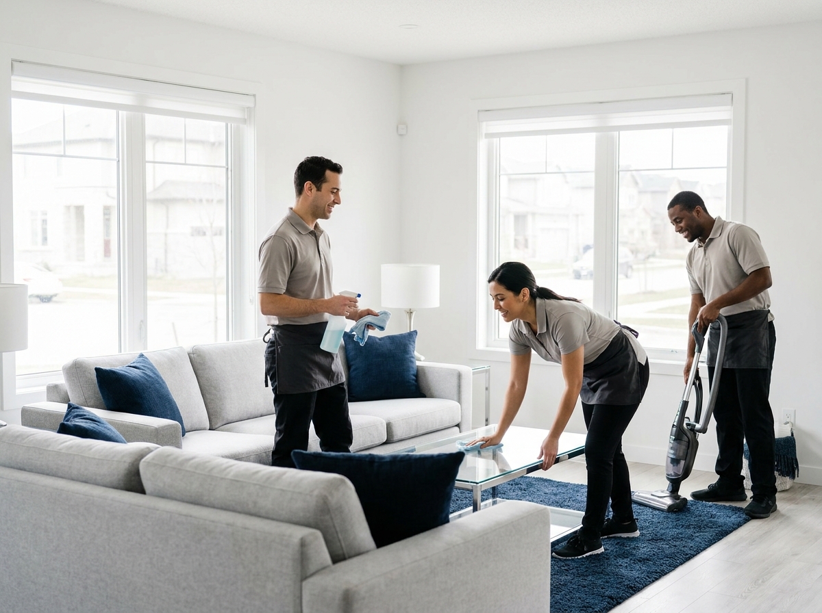 The friendly, professional Cunningham Cleaning Services team in Niagara