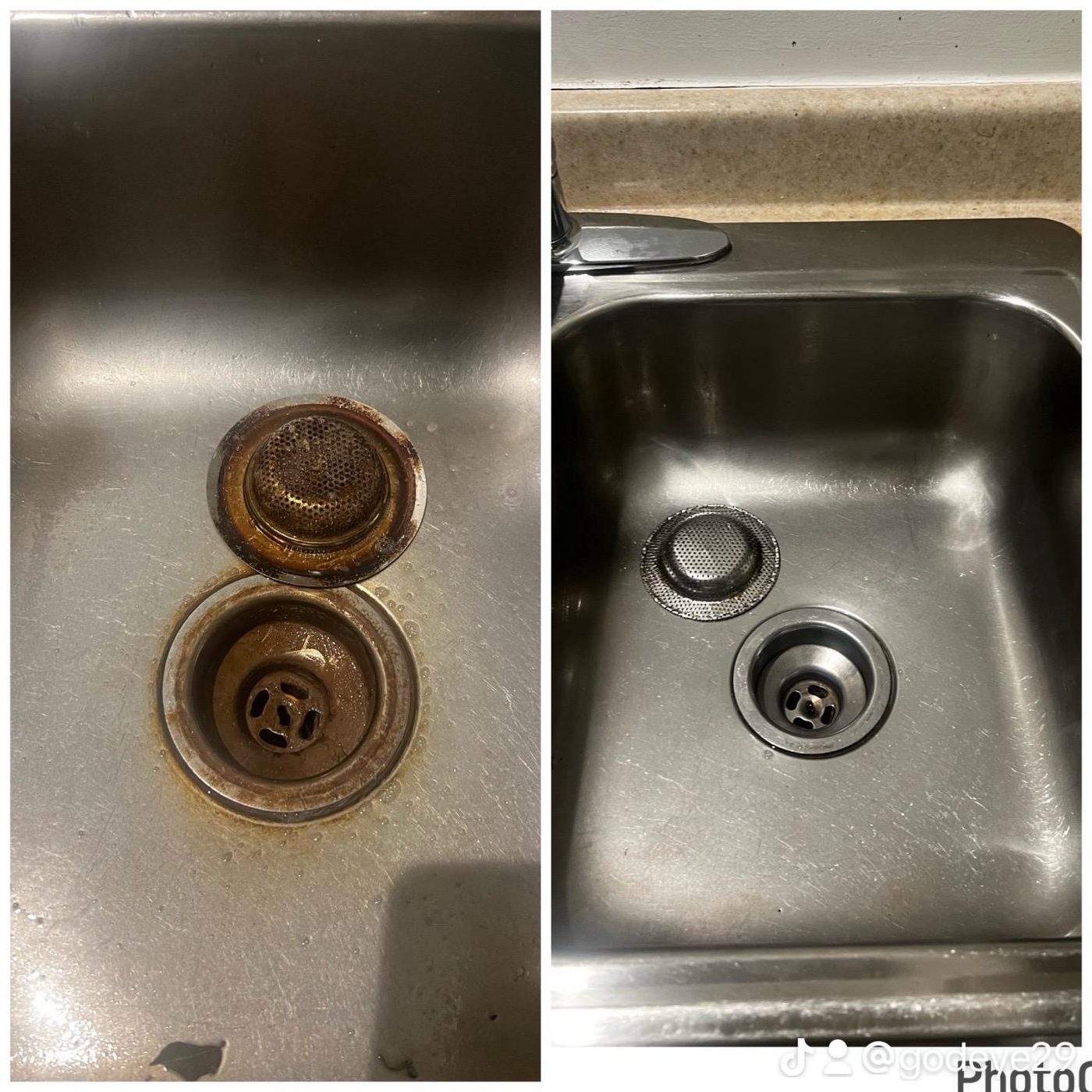 Before and after cleaning by Cunningham Cleaning Services in Niagara and the GTA