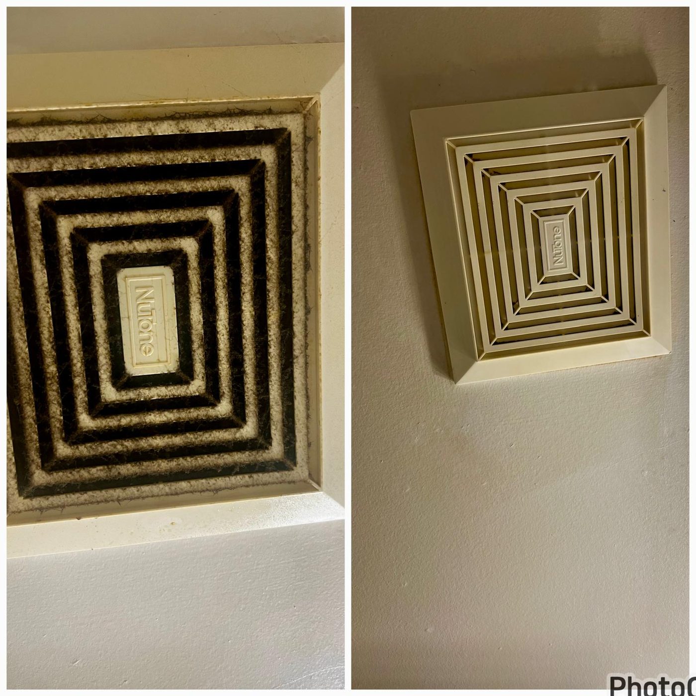 Before and after cleaning by Cunningham Cleaning Services in Niagara and the GTA